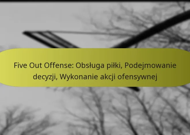 Five Out Offense: Obsługa piłki, Podejmowanie decyzji, Wykonanie akcji ofensywnej
