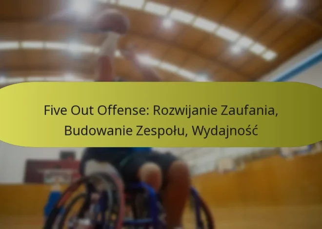 Five Out Offense: Rozwijanie Zaufania, Budowanie Zespołu, Wydajność